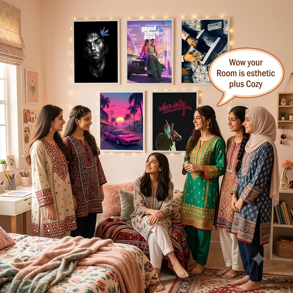 🎨 Turn Blank Walls Into A Masterpiece! 5-Piece Vibrant Abstract Wall Art Set (8x11 in) – Limited Stock Available ✨