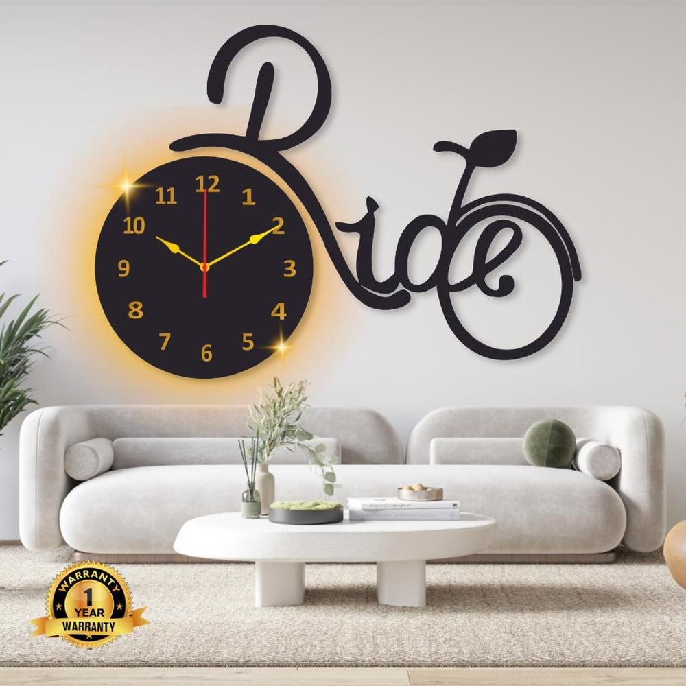 Bicycle Wall Clock Design 1 and 2
