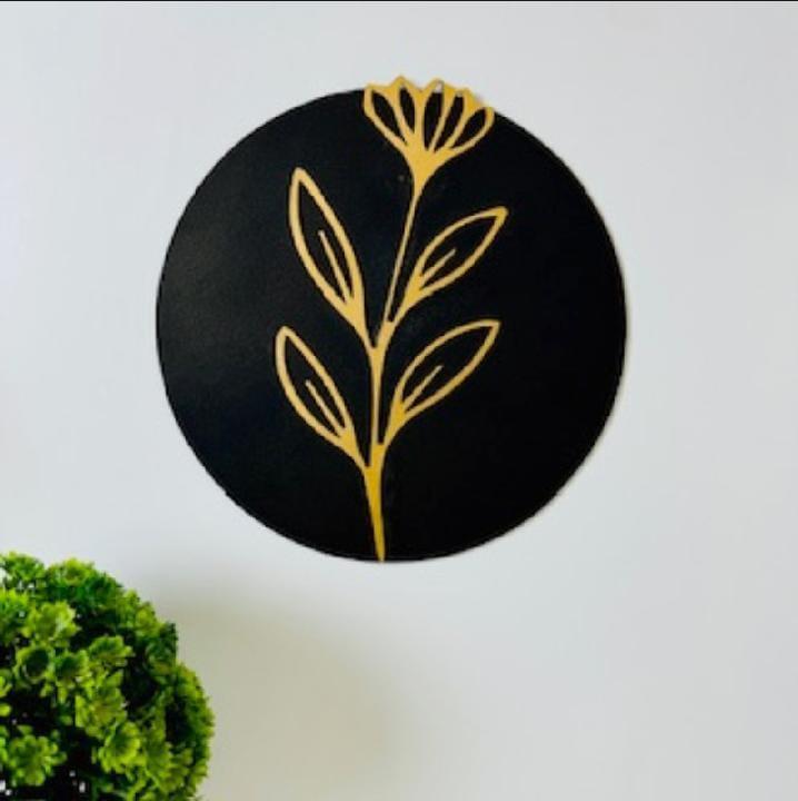Circle Shape Wooden Wall Decor 3PC