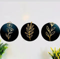 Circle Shape Wooden Wall Decor 3PC
